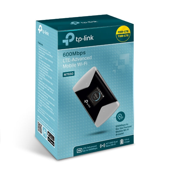 Tp-Link M7650 I 600Mbps LTE-Advanced Mobile Wi-Fi M7650