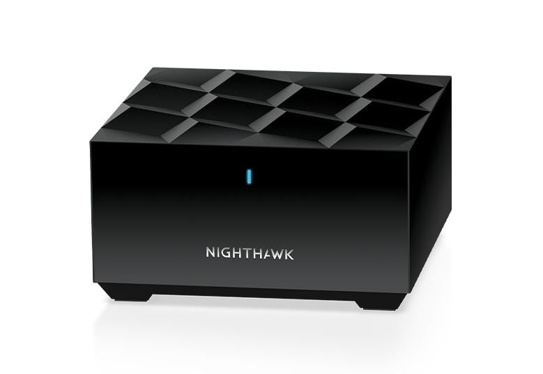 NETGEAR AX1800 Nighthawk Dual-Band WiFi 6 Mesh System, 1.8Gbps, Router + 1 Satellite (MK62-100PES)