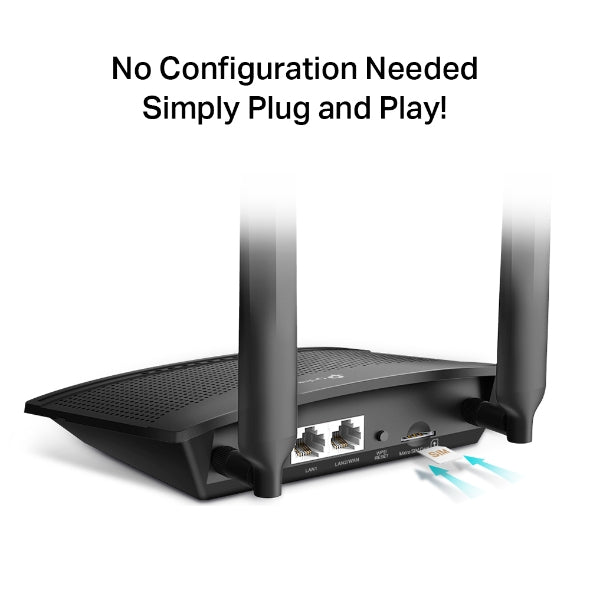 Tp-Link TL-MR100 I 300 Mbps Wireless N 4G LTE Router