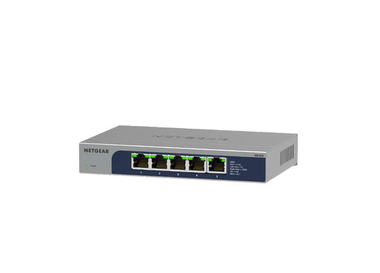NETGEAR 5 Port Multi-Gig 2.5G Unmanaged Switch (MS105-100UKS)