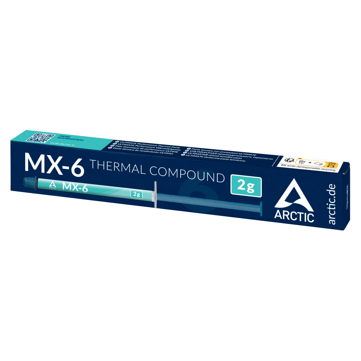 Arctic MX-6 2g ULTIMATE Performance Thermal Paste (ACTCP00079A)