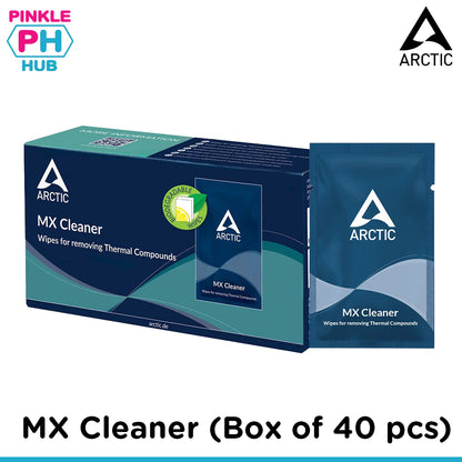 Arctic Cooling MX Cleaner Wipes for removing Thermal Compounds (40 Pieces)