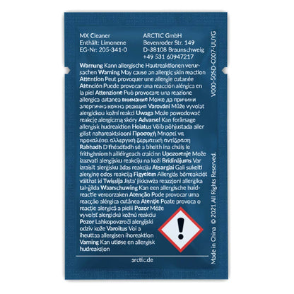 Arctic Cooling MX Cleaner Wipes for removing Thermal Compounds (40 Pieces)
