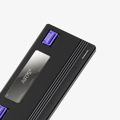 NuPhy® Air75 HE Rapid Trigger RGB Hot Swap 84 Keys Wireless Magnetic Gaming Keyboard - Low Profile Magnetic Jade Switch / Space Silver