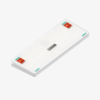 NuPhy® Halo96 V2 QMK/VIA RGB Hot-Swappable 99-Key Wireless Mechanical Keyboard - Lemon Switch / Iconic White