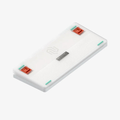 NuPhy® Halo75 V2 QMK/VIA RGB Hot-Swappable 83-Key Wireless Mechanical Keyboard - Blush Switch / Iconic White