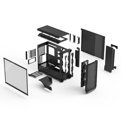 Fractal Design Meshify 3 XL Black/White RGB TG Light Tint