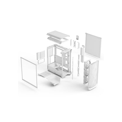 Fractal Design Meshify 3 Ambience Pro RGB Black/White TG Light Tint