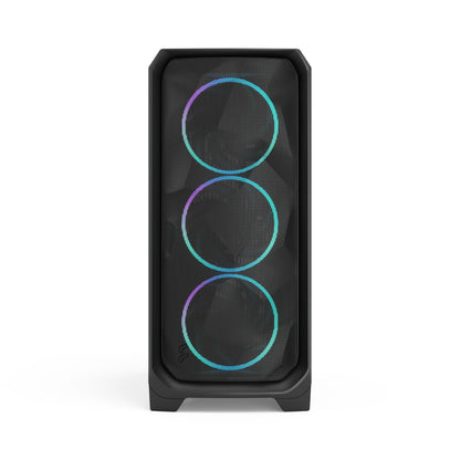 Fractal Design Meshify 3 Black and White RGB TG Light Tint