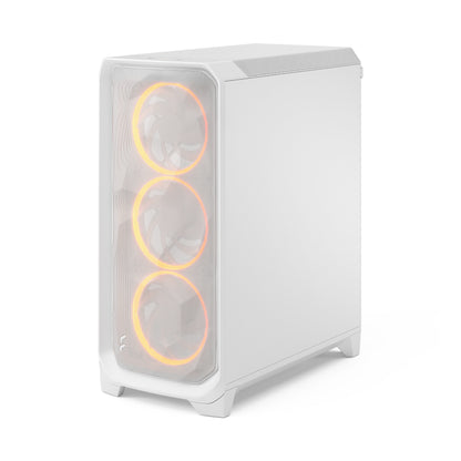 Fractal Design Meshify 3 Black and White RGB TG Light Tint