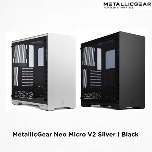 MetallicGear Neo Micro V2 Silver (MG-NE410_SR02) I Black (MG-NE410_BK02)