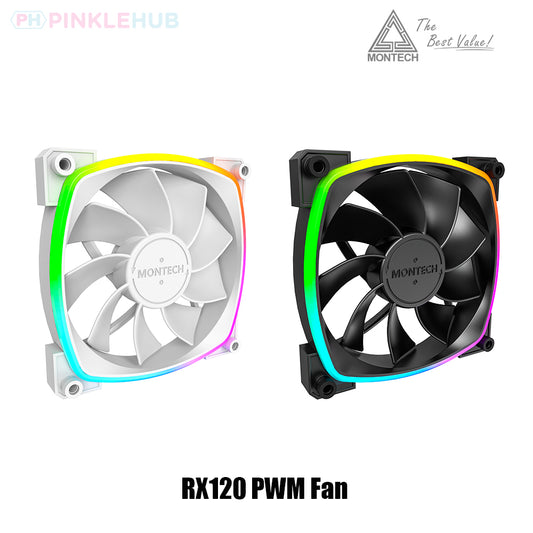 Montech RX120 120mm PWM Case / Radiator - Reverse Fan