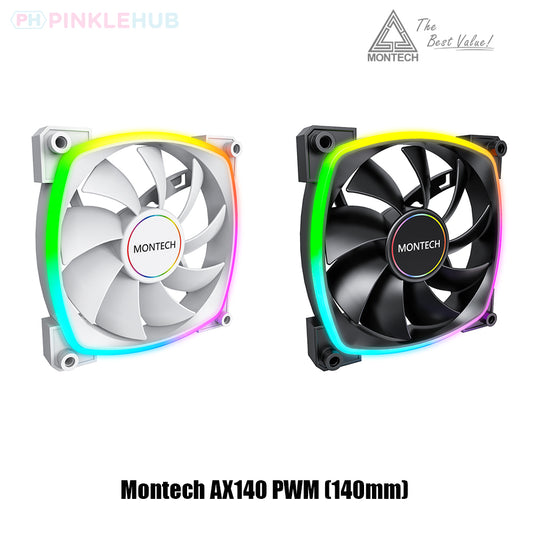 Montech AX140 140mm PWM Case / Radiator Fan