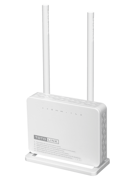 TOTOLINK ND300 V.2 Wireless-N ADSL Modem Router (LAN1/WAN)