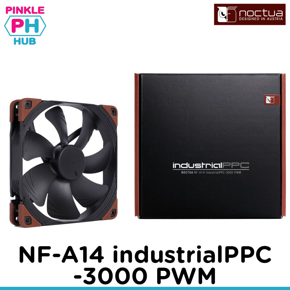 Noctua NF-A14 industrialPPC-3000 PWM Heavy-duty 140mm industrial fan