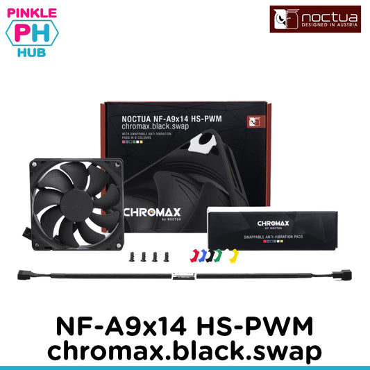 Noctua NF-A9x14 HS-PWM chromax.black.swap Slim 92x14mm premium fan