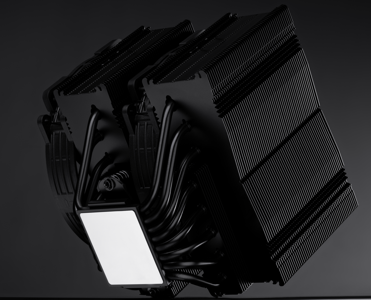 NH-D12L chromax.black Compact 120mm dual tower cooler