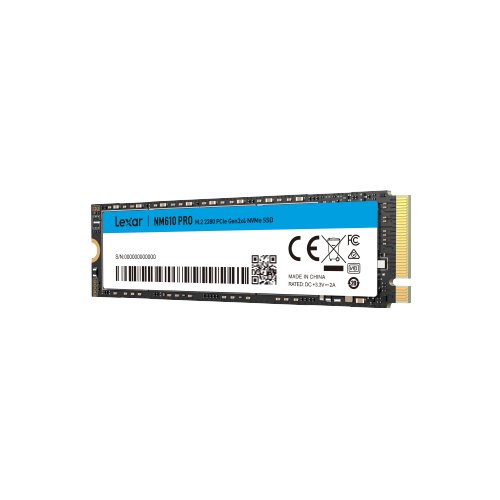 Lexar NM610 Pro M.2 2280 NVMe SSD Gen 3x4