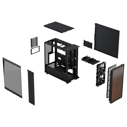 Fractal Design North Charcoal Black - Tempered Glass