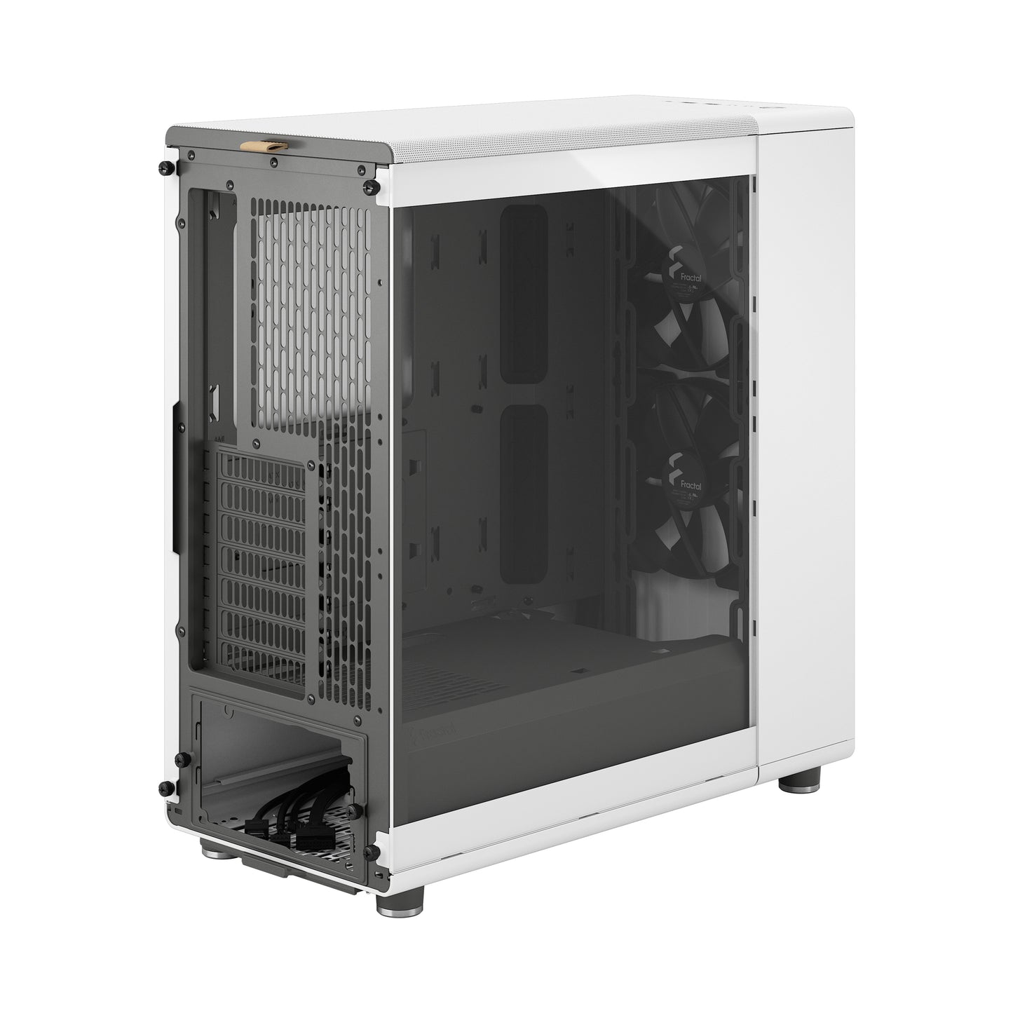 Fractal Design North Chalk White - Tempered Glass