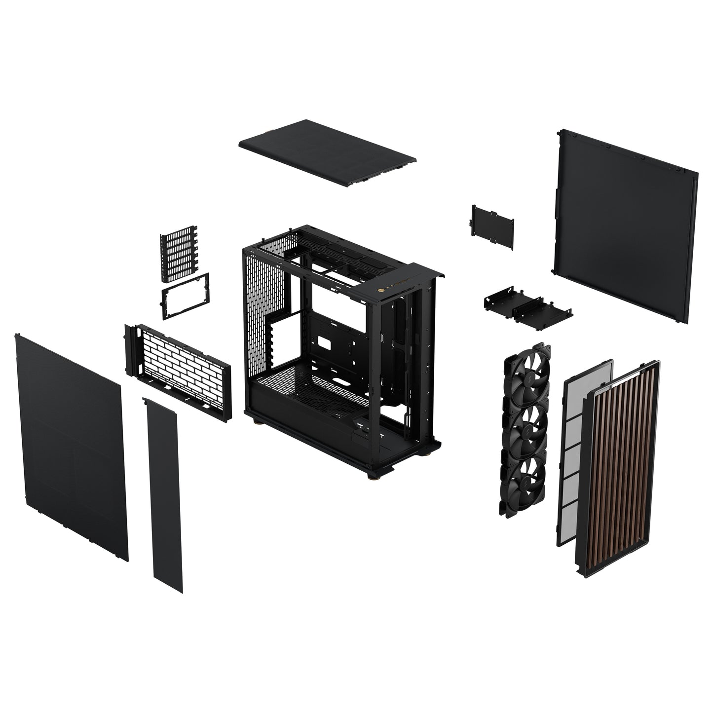 Fractal Design North XL Charcoal Black - Mesh