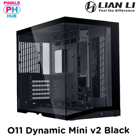 LIAN LI O11 Dynamic Mini V2 Compact ATX Mid-Tower Black Case
