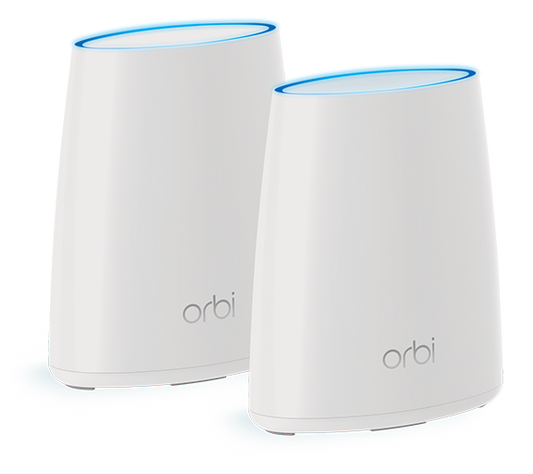 NETGEAR Orbi Whole Home AC2200 Tri-band WiFi System (RBK40-100SQR)