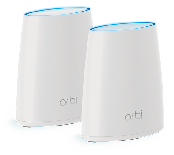 NETGEAR Orbi Whole Home AC2200 Tri-band WiFi System (RBK40-100SQR)