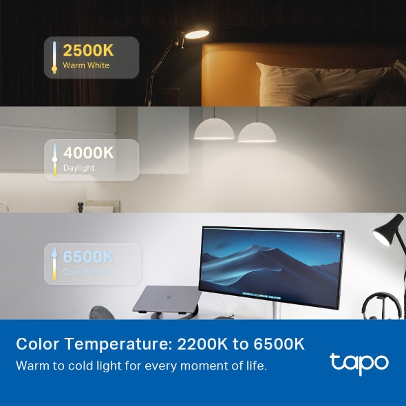 Tp-Link Tapo L535E I Smart WiFi Light Bulb, Multicolor