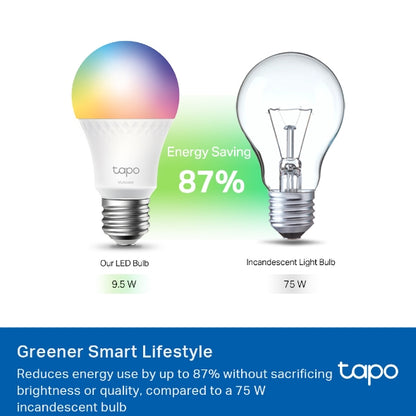 Tp-Link Tapo L535E I Smart WiFi Light Bulb, Multicolor