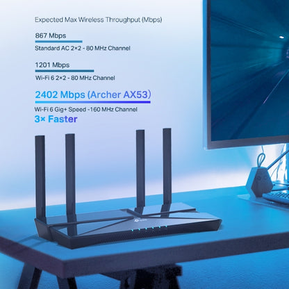 Tp-Link Archer AX53 I AX3000 Dual Band Gigabit Wi-Fi 6 Router