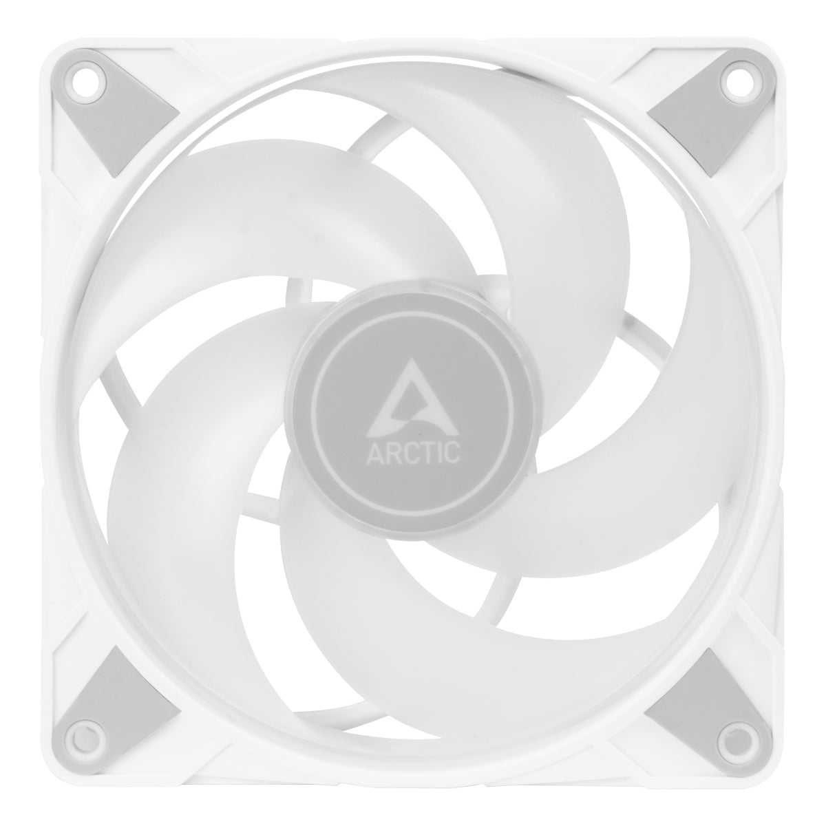 Arctic P12 PWM PST A-RGB Semi-Passive 120 mm Case Fan with Digital A-RGB, White 3 Pack