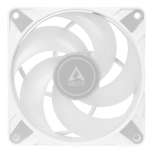 Arctic P12 PWM PST A-RGB Semi-Passive 120 mm Case Fan with Digital A-RGB, White 3 Pack