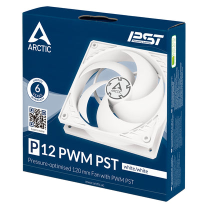 Arctic P12 PWM PST Pressure-Optimised 120 mm Fan with PWM PST