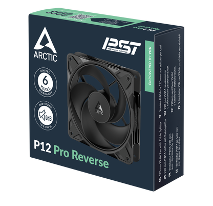 Arctic P12 Pro Reverse 120 mm PWM Fan with Cable Splitter