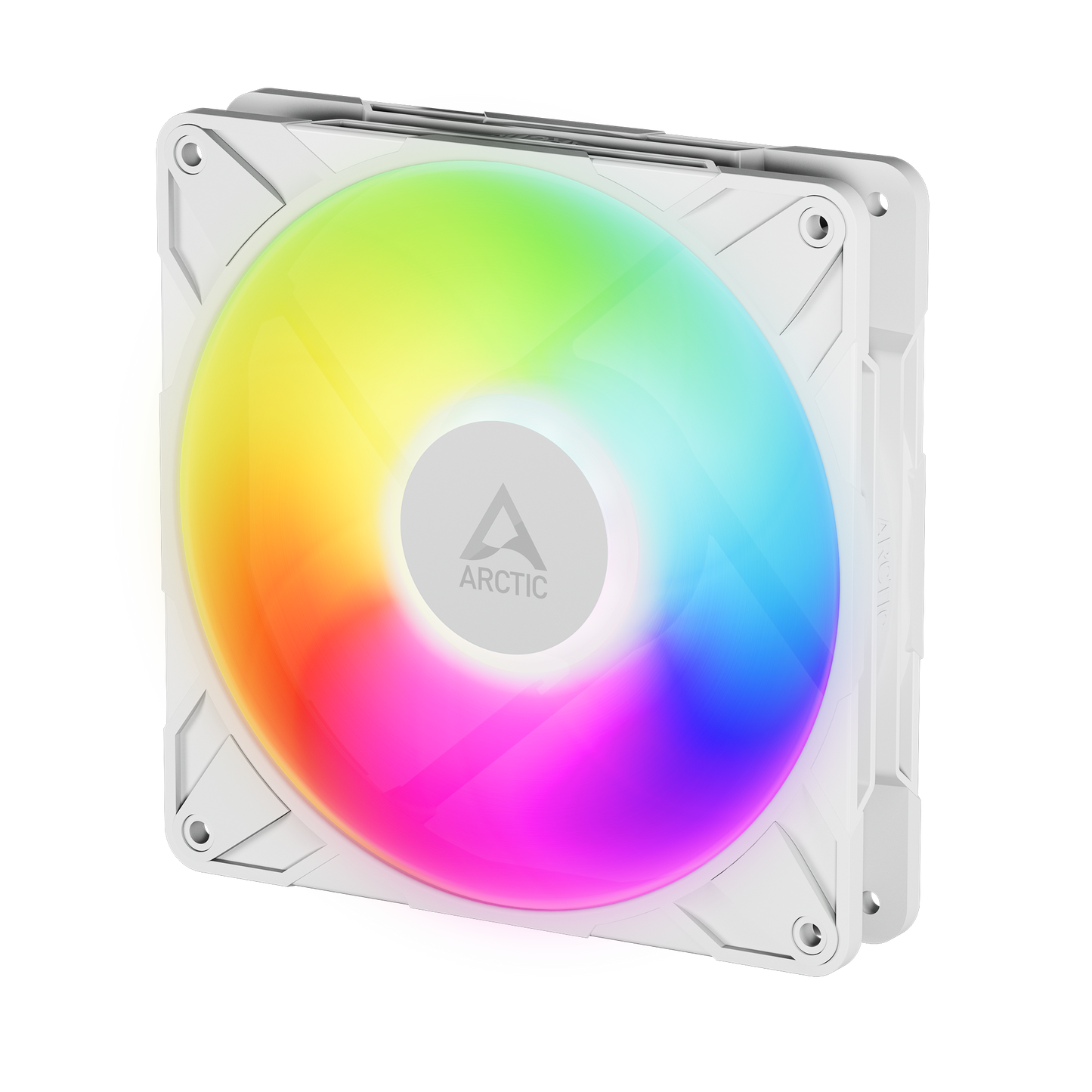 ARCTIC P14 Pro A-RGB - 3 Pack 140 mm A-RGB PWM Fan with Cable Splitter - White