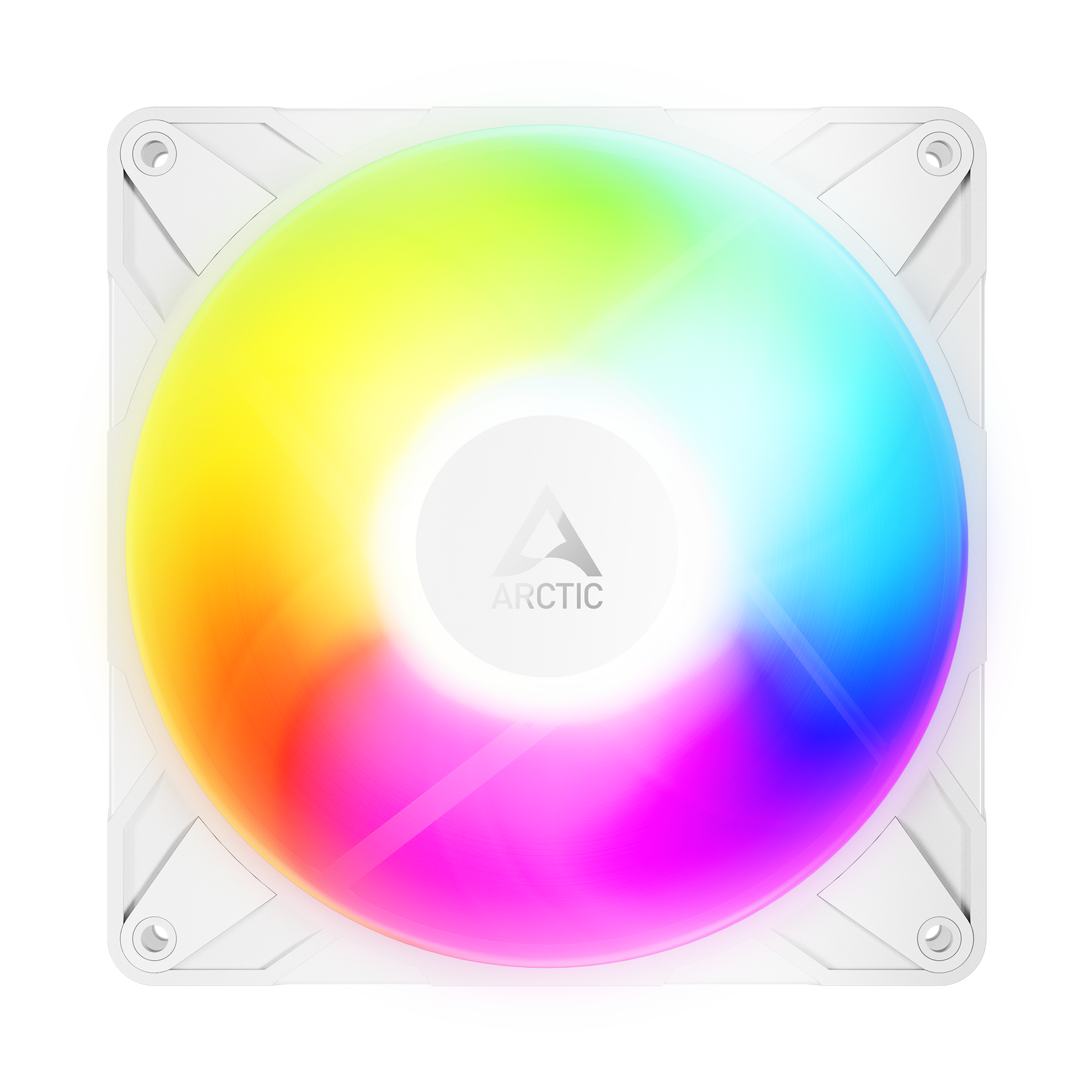 Arctic P14 Pro Reverse A-RGB (White) 140 mm A-RGB PWM Fan with Cable Splitter