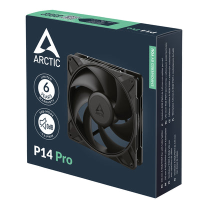 ARCTIC P14 Pro 140 mm PWM Fan - Black