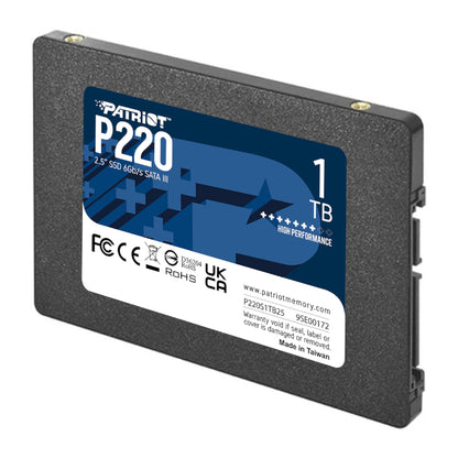 Patriot P220 2.5" SSD SATA III 1TB/2TB