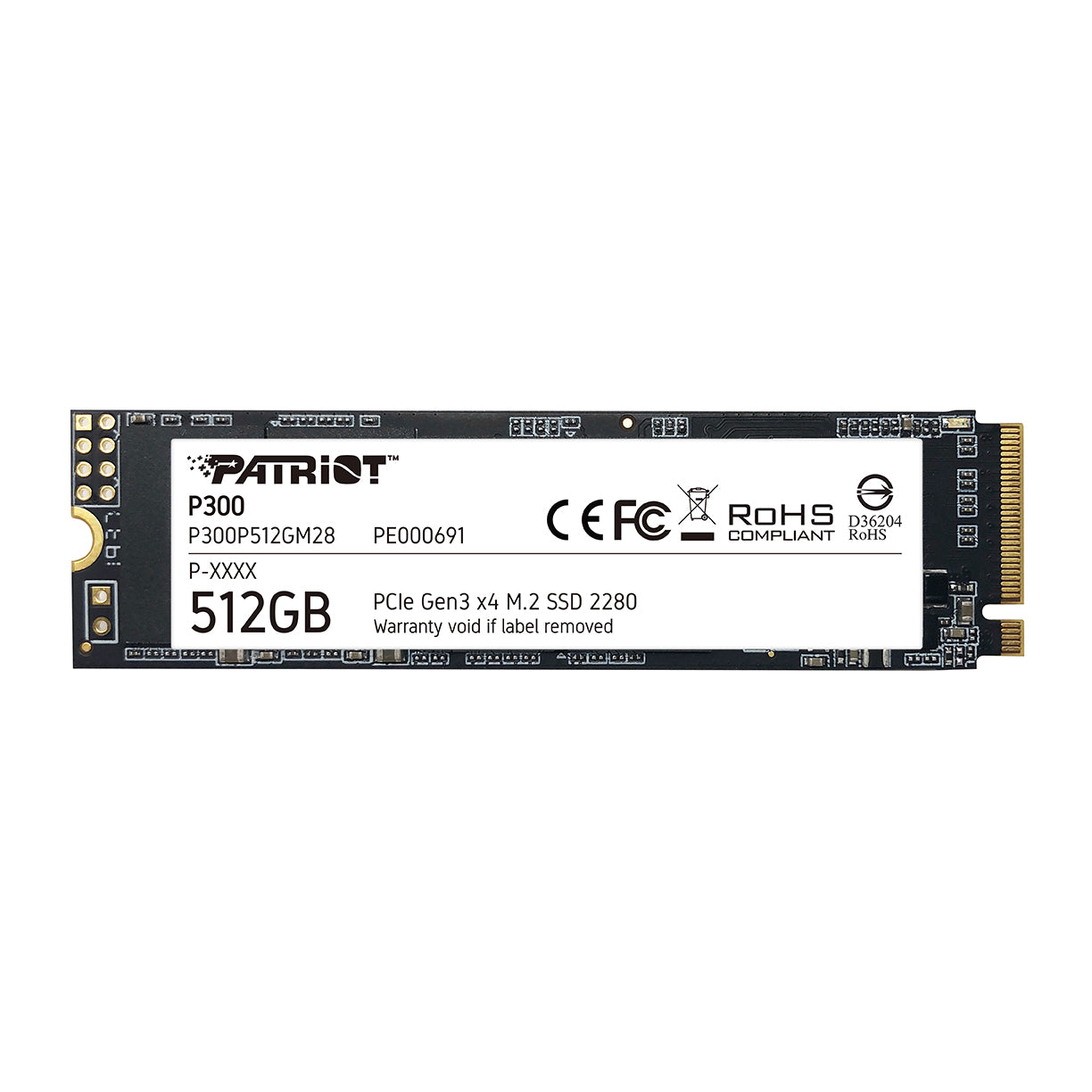 Patriot P300 m.2 2280 PCIe Gen3 x4 SSD - 512GB | 1TB