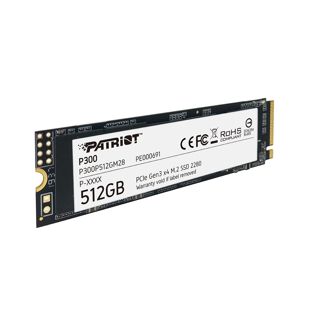 Patriot P300 m.2 2280 PCIe Gen3 x4 SSD - 512GB | 1TB