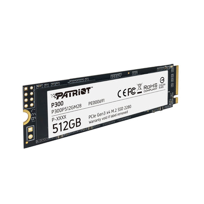 Patriot P300 m.2 2280 PCIe Gen3 x4 SSD - 512GB | 1TB