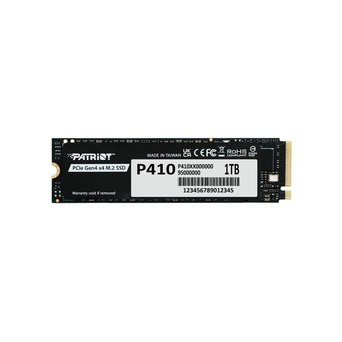Patriot P410 m.2 2280 PCIe Gen4 x4 SSD - 1TB