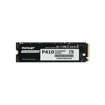 Patriot P410 m.2 2280 PCIe Gen4 x4 SSD - 1TB/2TB