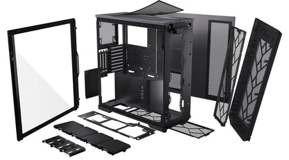 Phanteks Enthoo Pro 2 Full Tower – High-Performance Fabric mesh, Tempered Glass, Dual System/PSU Support, Massive Storage, Digital-RGB Lighting, Black (PH-ES620PTG-DBK01)