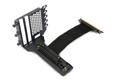 Phanteks Universal Vertical GPU Bracket with 220mm Flat Line Pci-E X16 Riser Cable Kit (PH-VGPUKT_02)