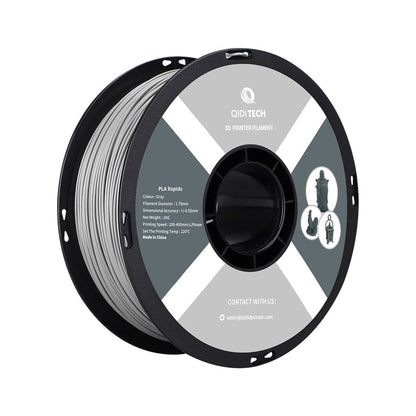 QIDI | PLA Rapid Filament Black 1.75mm 1kg 3D Printer Filament