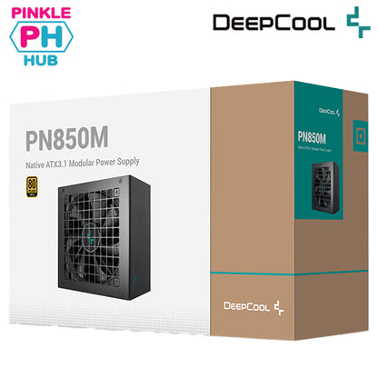 DEEPCOOL PN850M 850W 80 Plus Gold ATX 3.1 Fully Modular Power Supply