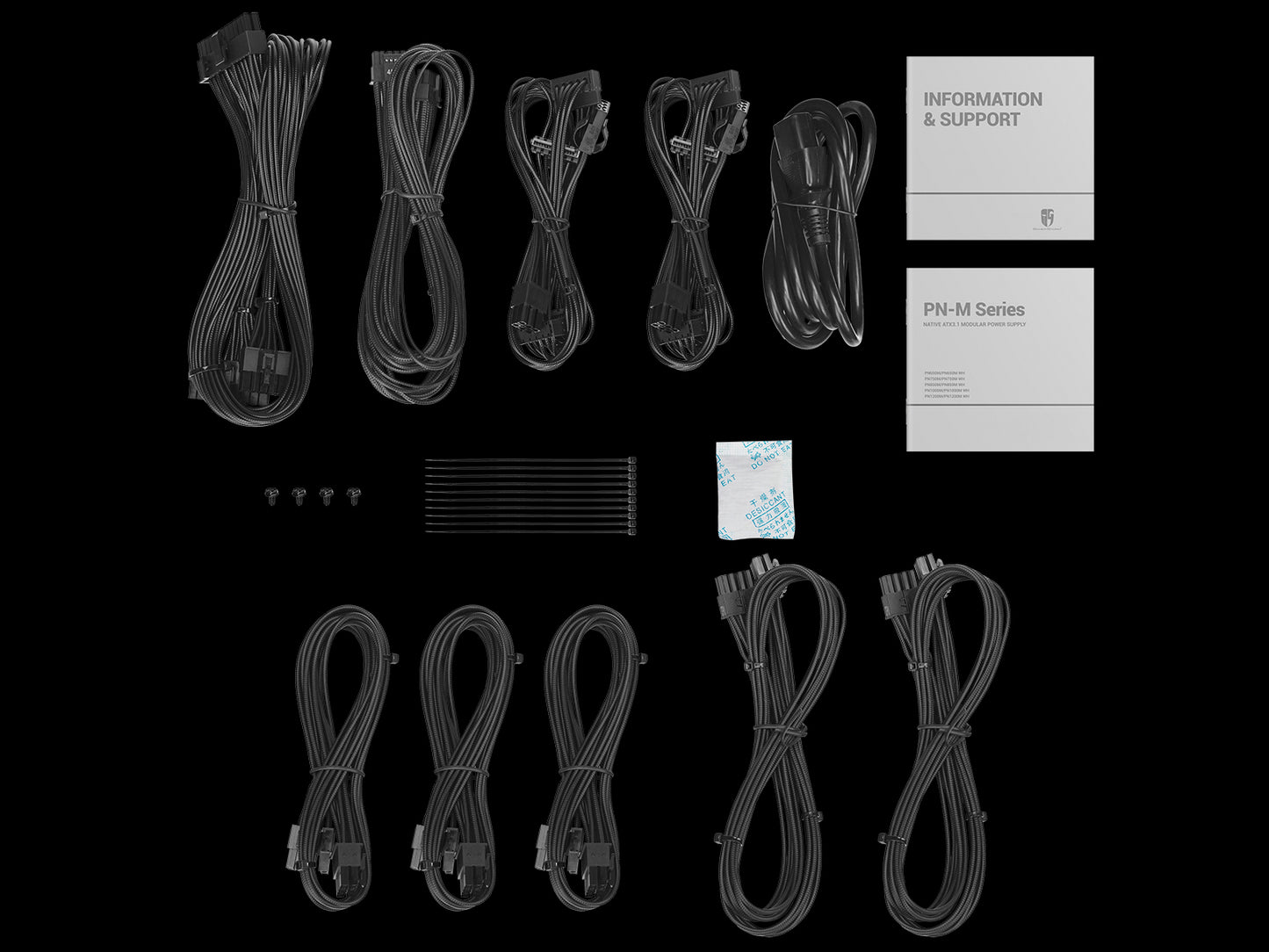 DEEPCOOL GamerStorm PN850M 850W 80+ Gold Native ATX3.1 Modular Power Supply - Black