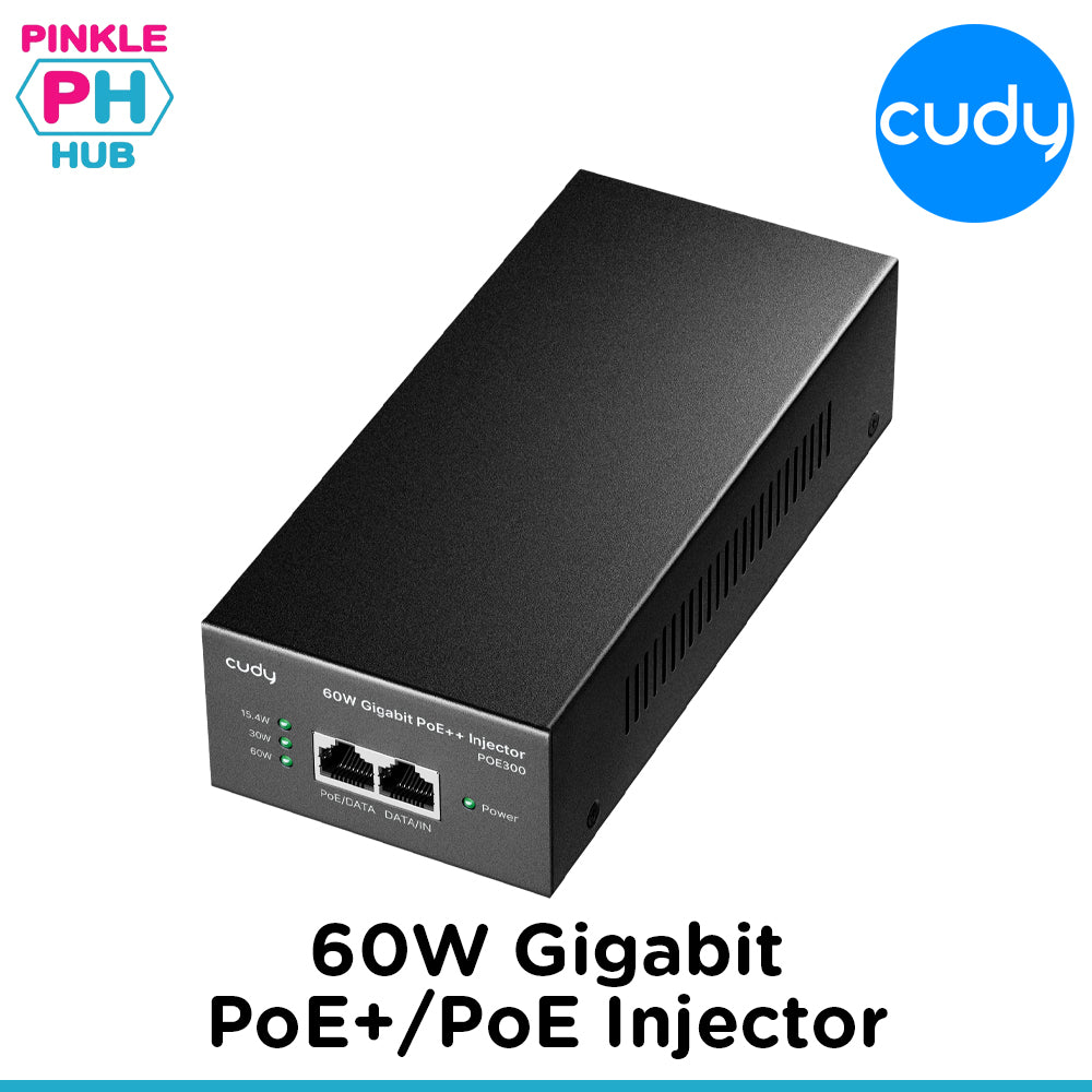 Cudy 30W Gigabit PoE+/PoE Injector